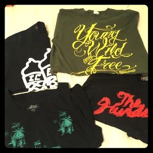 Bundle of men’s T-shirt’s